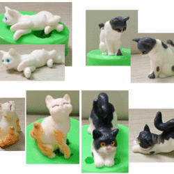 molde gato mini x1