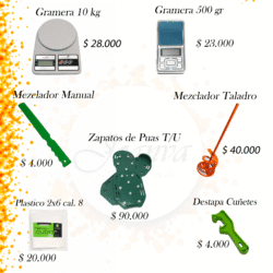 herramientas varias