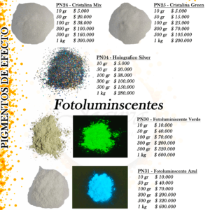 Pigmentos de Efecto