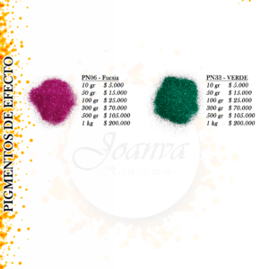 Pigmentos Glitter 2