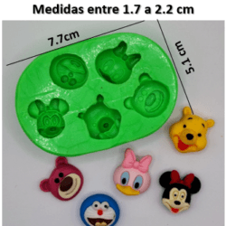 Molde figuras animadas REF. J1061