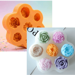 Molde de Flores x7 REF. j500