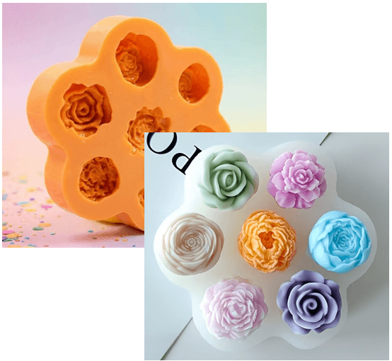 Molde de Flores x7 REF. j500
