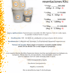 Resina Epóxica de Altos Espesores
