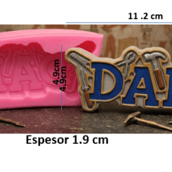 Molde de Silicona DAD REF. J1089