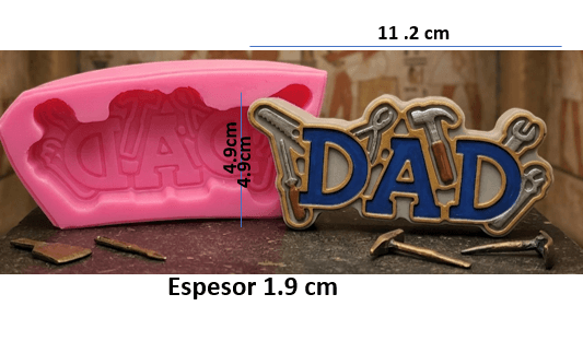 Molde de Silicona DAD REF. J1089