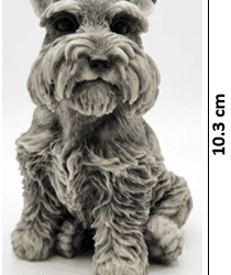 Molde de Perro Schnauzer REF. J898