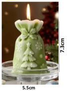 Molde de silicona bolsa navidad REF. J915