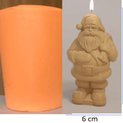 Molde de silicona Papa Noel REF. J344