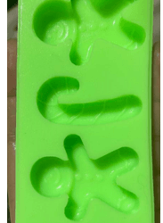 Molde de silicona Galletas y bastones x2 REF. J349