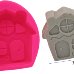 Molde de silicona Casita REF. J703