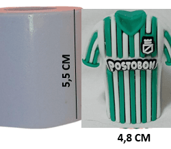Molde de silicona de Camisetas de Futbol Ref. 634-608