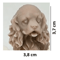 Molde de silicona de Cabeza Perro Ref. 680