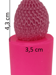 Molde de silicona de Fresa Ref. 708