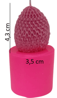 Molde de silicona de Fresa Ref. 708