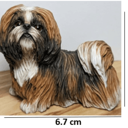 Molde de silicona de Perro Shih Tzu Ref. 1082