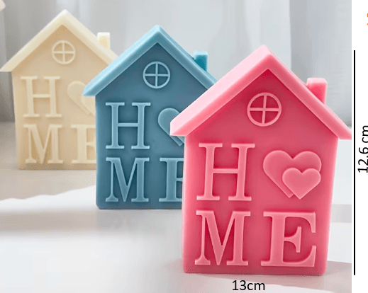 Molde de silicona casa home Ref. 1146