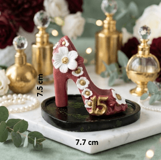 Molde de silicona de Zapato 15 Años Ref. 1193