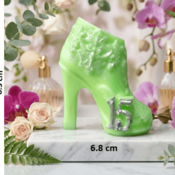 Molde de silicona de Zapato 2D 15 Años Ref. 1194
