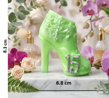 Molde de silicona de Zapato 2D 15 Años Ref. 1194