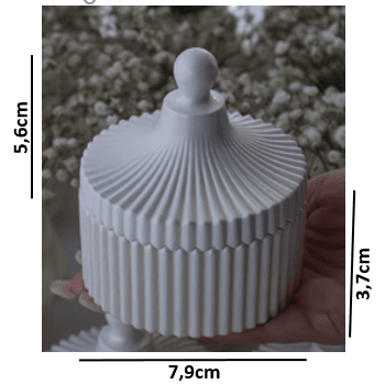 Molde de silicona de Cofre Ref. 1218