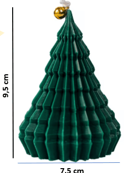 Molde de silicona de Árbol de Navidad Ref. 1237