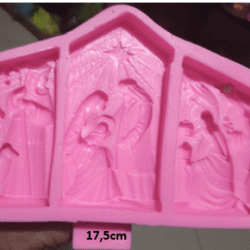 Molde de silicona de navidad nacimiento REF. 1257