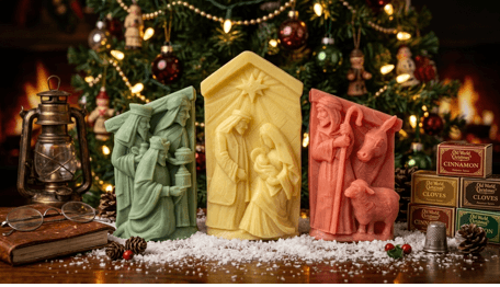 Molde de silicona de navidad nacimiento REF. 1257 - Image 3