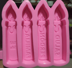 Molde de silicona Vela deseos REF. 1249